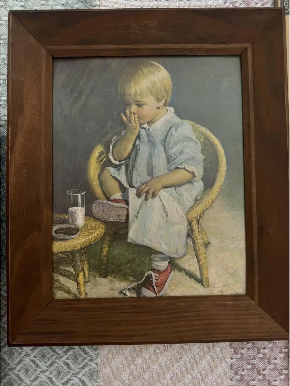 Vintage Cottage Core Gretchen & Gary Portraits by James Ingwersen